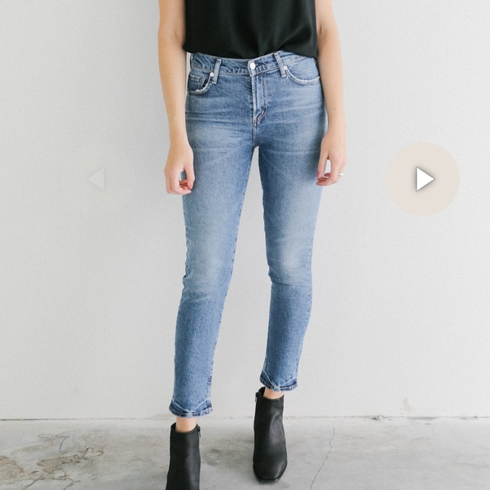 Citizens Of Humanity Classic Blue Denim Jeans